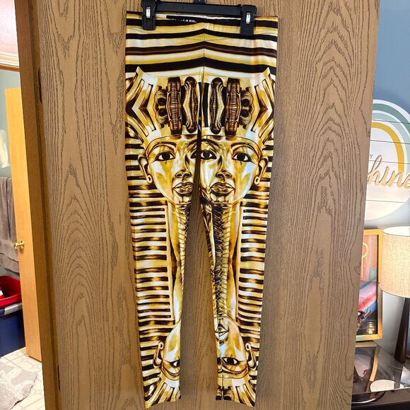 Black Milk "King Tut" Museum Leggings (M) - Picture 2 of 5